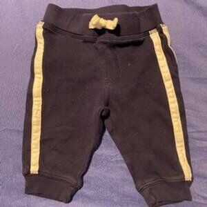🔥6/$10🔥 Gymboree Baby Sweatpants, 3-6 Months, Navy Blue